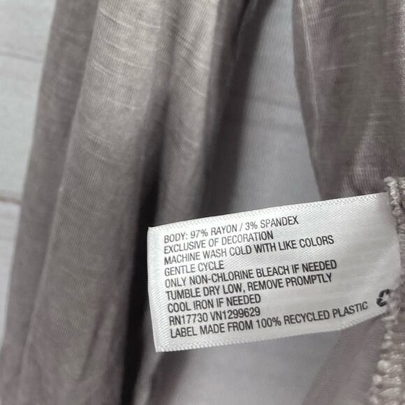 Knox‎ Rose Crochet Trim Long Sleeve Peasant Top Size Small - Picture 6 of 7